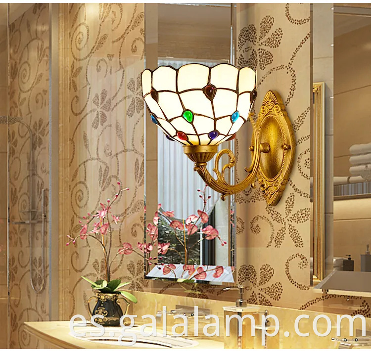 Elegantes luces de pared LED de estilo europeo para salas de estar